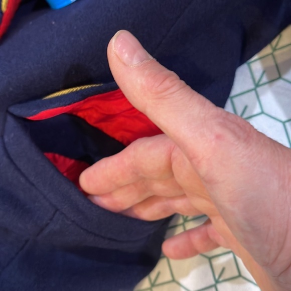 Rothschild military style wool coat, size S. - Picture 13 of 15